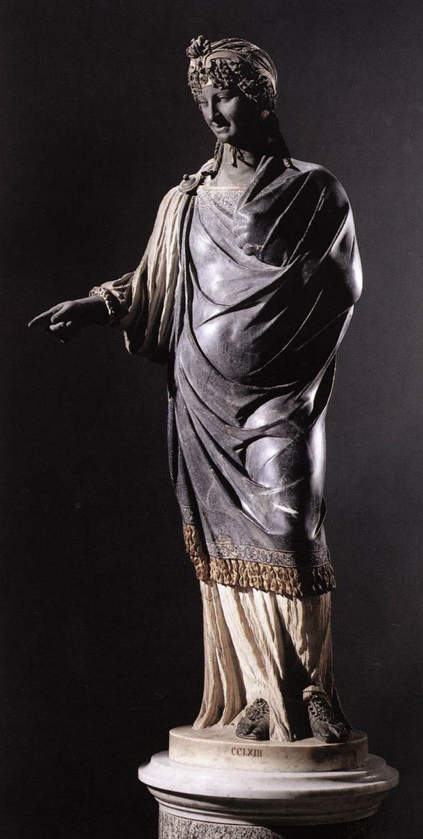 La Zingarella (Gypsy Girl) (Restoration for Cardinal Borghese, 1607-12)