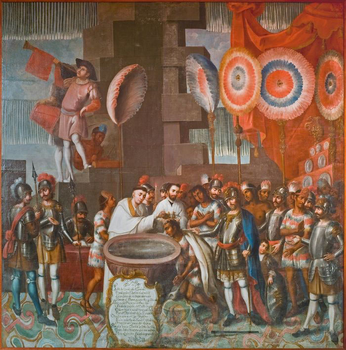 Baptism of Ixtlilxochitl II