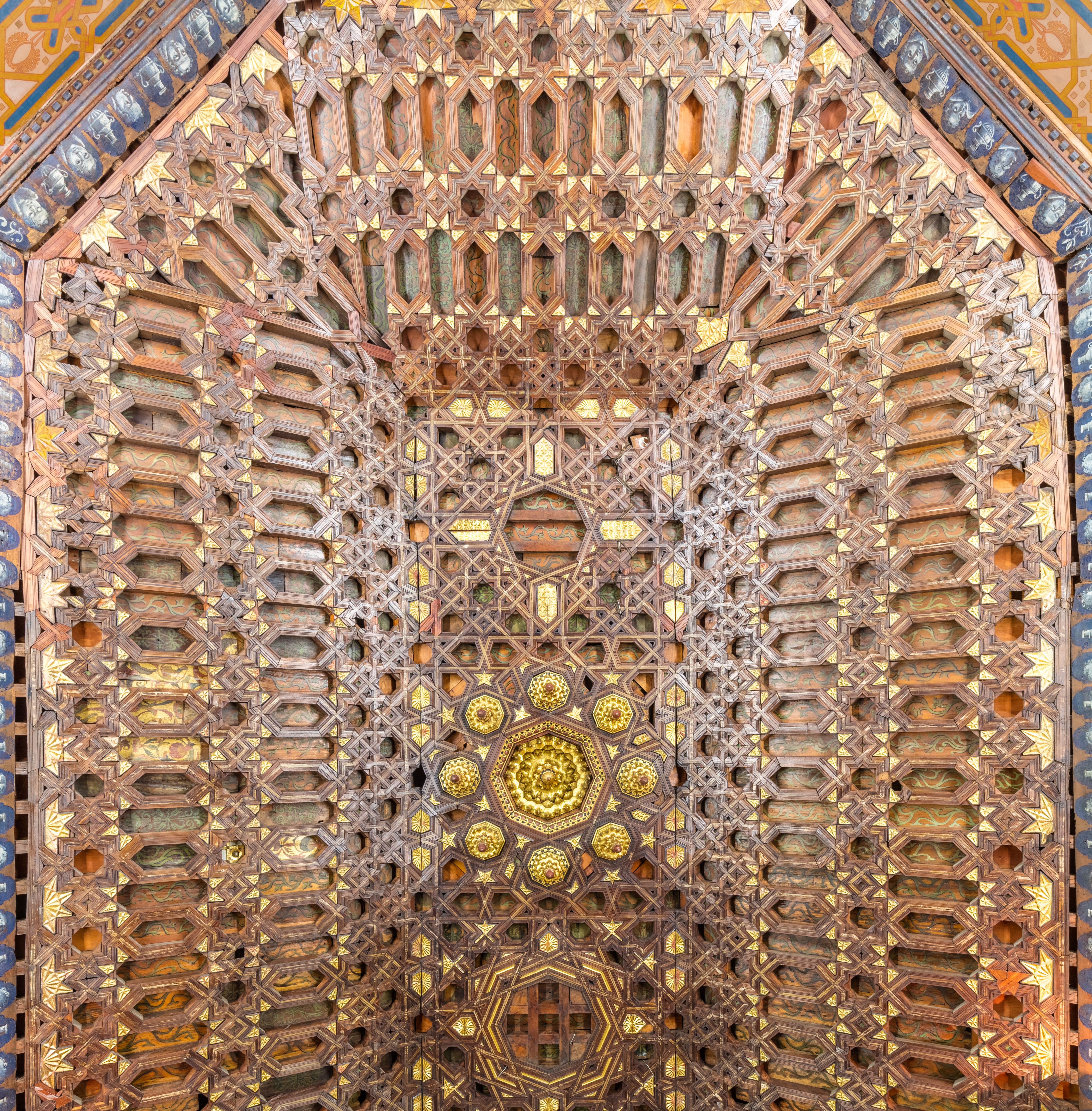 Original mudejar ceiling